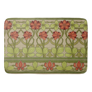 Tapete De Banheiro Frieze Border Art Nouveau Floral