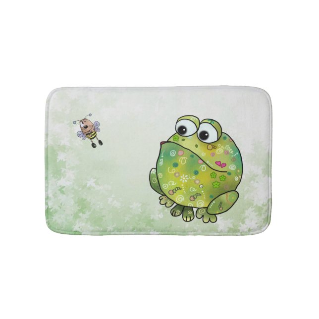 Tapete De Banheiro Frosch und Biene (frente)
