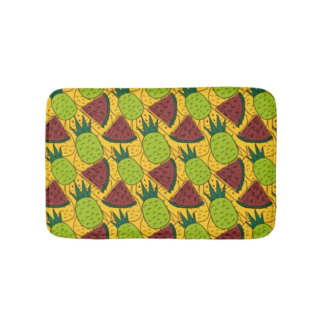 Tapete De Banheiro Fruit seamless pattern | Fruit surface pattern 29 (frente)
