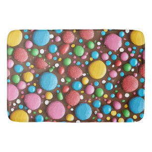 Tapete De Banheiro Fruta Doces Chocolate de Chocolate Bath Mat