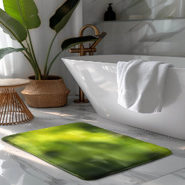 Tapete De Banheiro Fundo Verde Brilhante