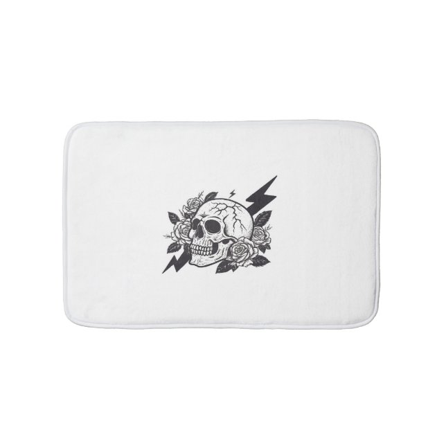 Tapete De Banheiro Funny Skull Lover (frente)
