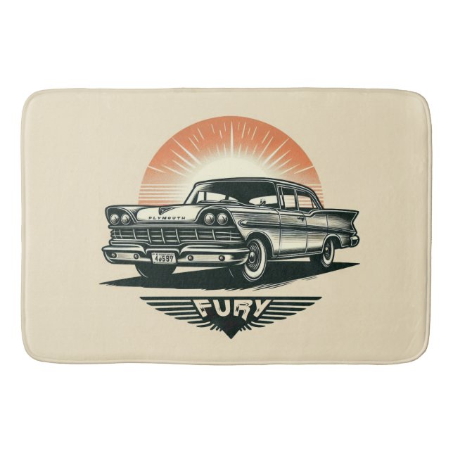 Tapete De Banheiro Fury (Frente)