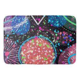 Tapete De Banheiro Galactic Neighborhood: Abstract Art 