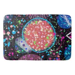 Tapete De Banheiro Galactic Neighborhood: Abstract Art 