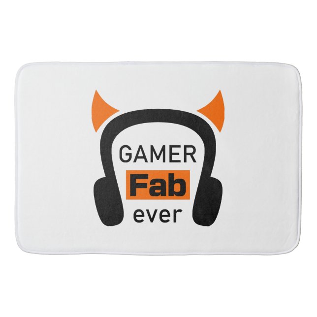 Tapete De Banheiro gamer fab-ever (Frente)