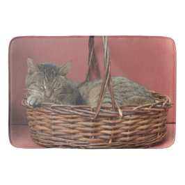 Tapete De Banheiro Gatinho Cozy