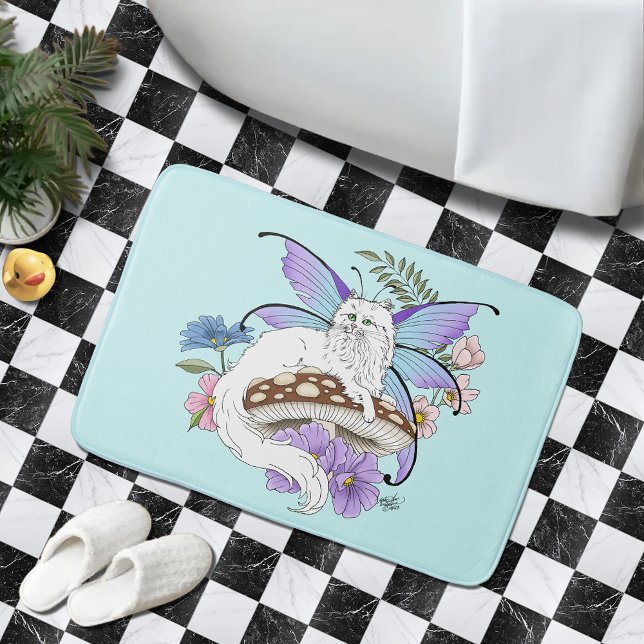 Tapete De Banheiro Gato de fada (Criador carregado)