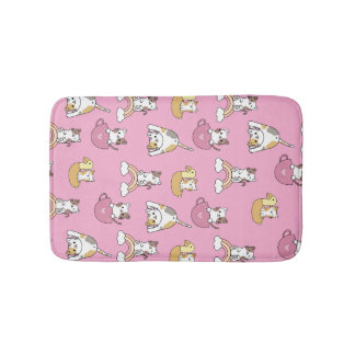 Tapete De Banheiro Gatos Adoráveis Kitty