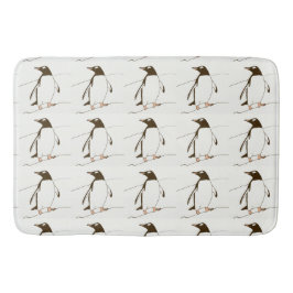 Tapete De Banheiro Gentoo Penguin Bathmat