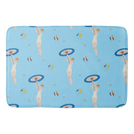 Tapete De Banheiro Georges Barbier Au Lido 1924 Ilustração de Moda