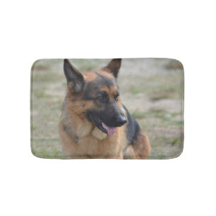 Tapete De Banheiro German shepherd adorável