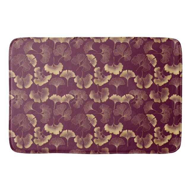 Tapete De Banheiro Gingko deixa Bath Mat (Frente)