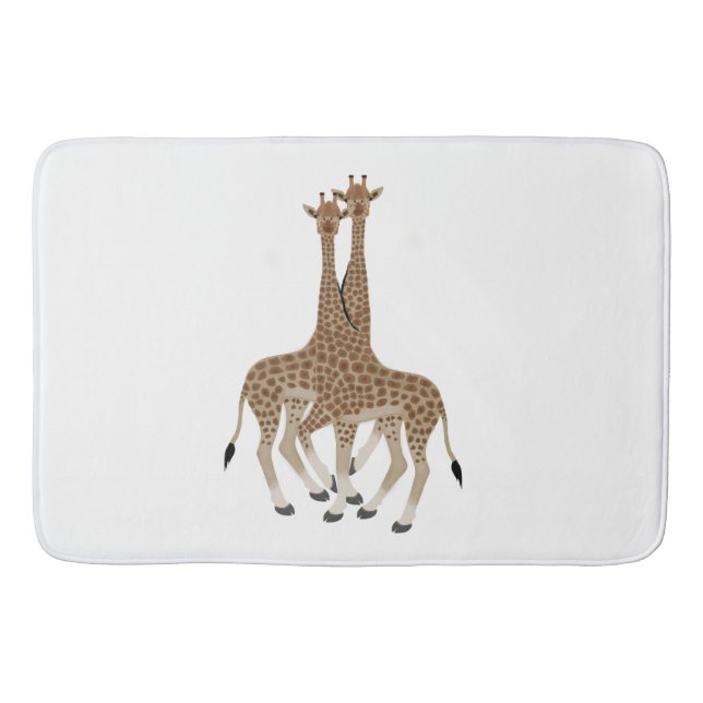 Tapete De Banheiro Giraffe Bathmat (Frente)