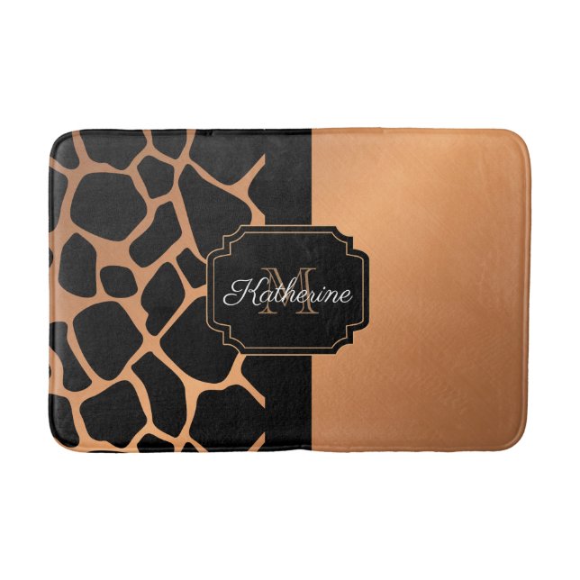 Tapete De Banheiro Giraffe Pattern (Frente)