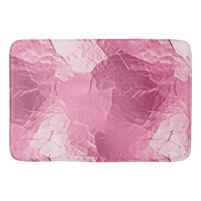 Tapete De Banheiro Girly Pink Glam (Frente)