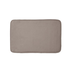Tapete De Banheiro Giz elegante e elegante, branco mínimo