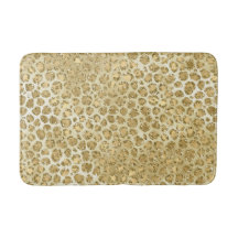 Glitzy Glam Dourada Glitter Leopardo