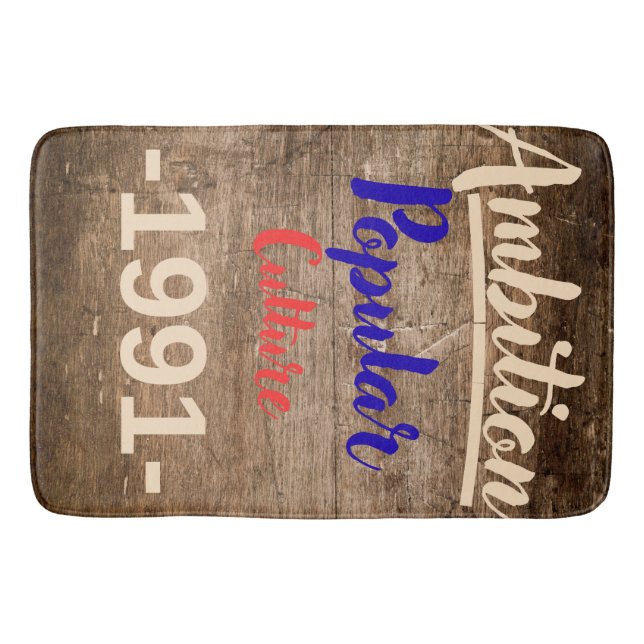 Tapete De Banheiro Glossy Poster (Frente)