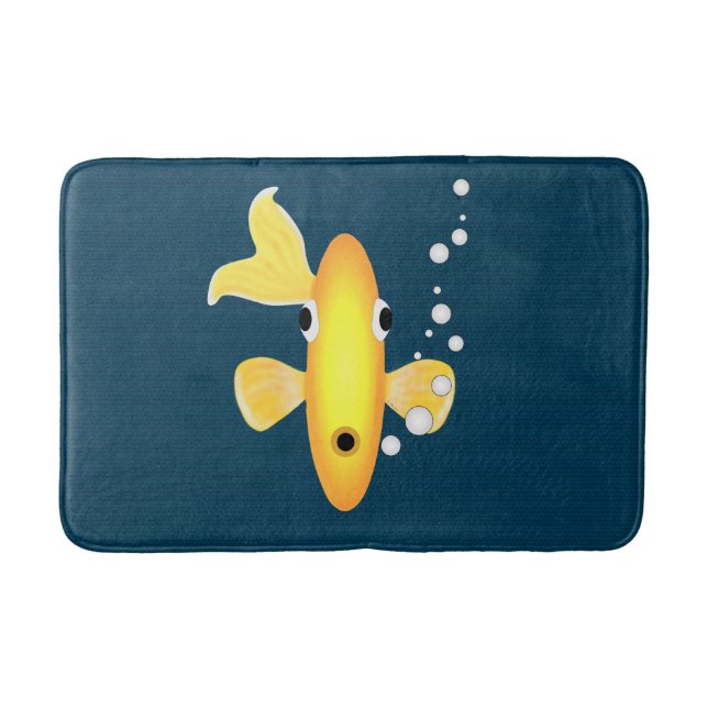 Tapete De Banheiro Goldfish Bathmat (Frente)