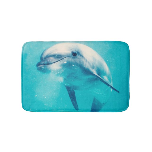 Tapete De Banheiro Golfinho de Bottlenosed subaquático (frente)
