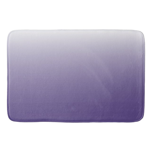 Tapete De Banheiro Gradiente de dois tons ombre Ultra Violet (Frente)