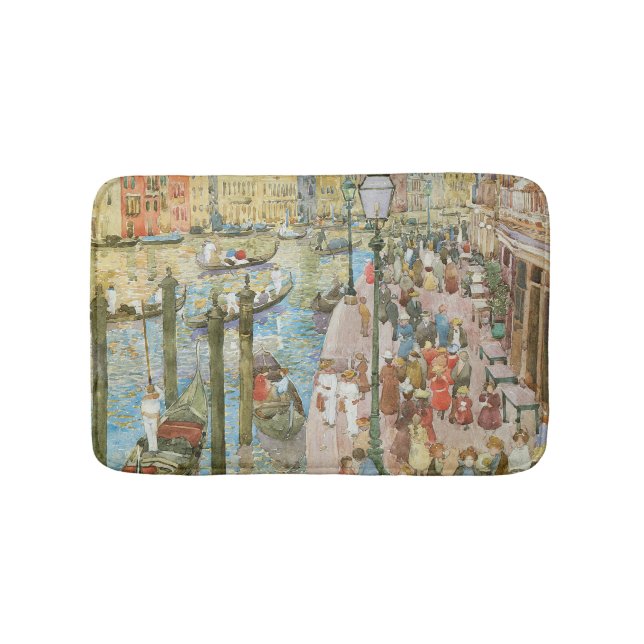 Tapete De Banheiro Grande Canal, Veneza por Maurice Prendergast (frente)