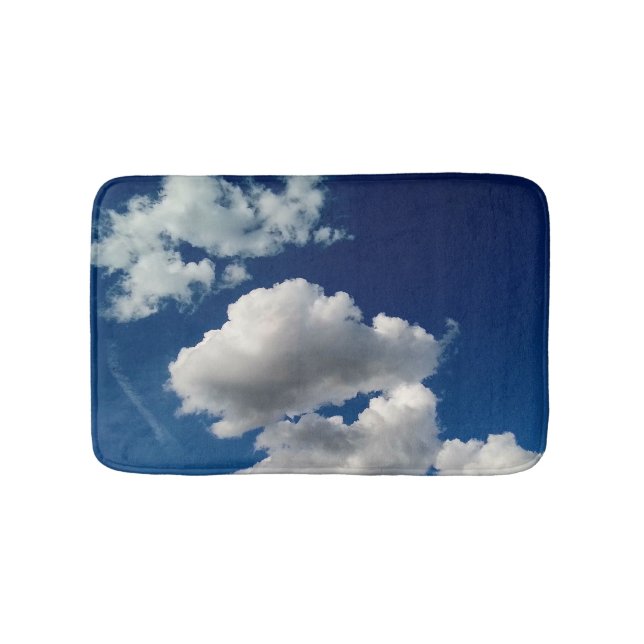 Tapete De Banheiro Grandes nuvens macios (frente)