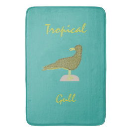 Tapete De Banheiro Gull-Brown tropical