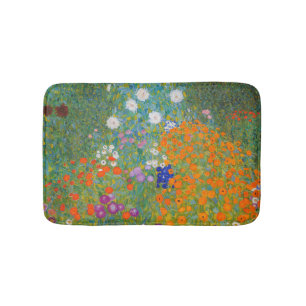 Tapete De Banheiro Gustav Klimt - Jardim de Flores