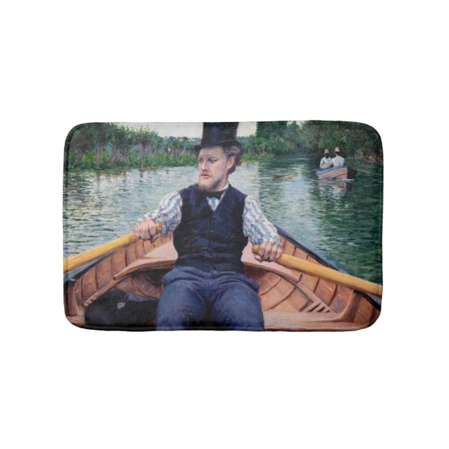 Tapete De Banheiro Gustave Caillebotte - Festa de Barco (frente)