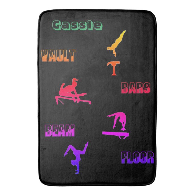 Tapete De Banheiro Gymnastics Bath Mat (Frente Vertical)