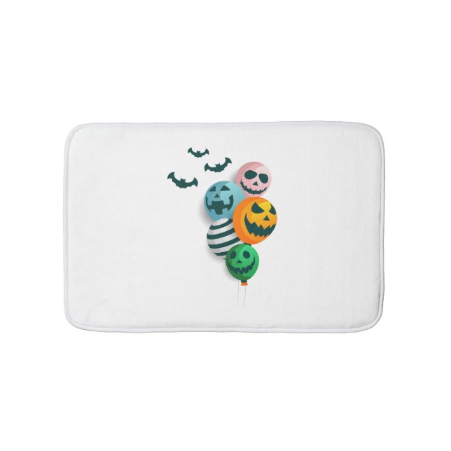 Tapete De Banheiro Halloween Balloons (frente)