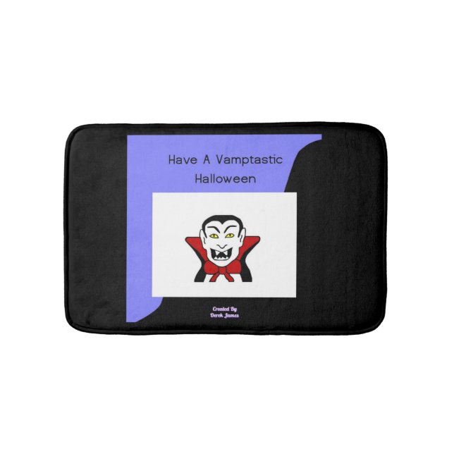 Tapete De Banheiro Halloween Bath Mat. (frente)
