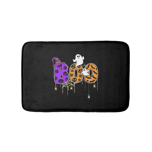 Tapete De Banheiro Halloween Boo (frente)