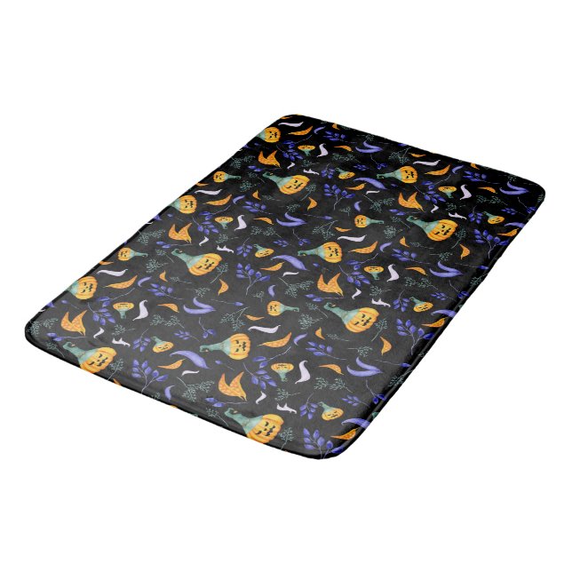 Tapete De Banheiro Halloween Forest Bath Mat (Angulado)