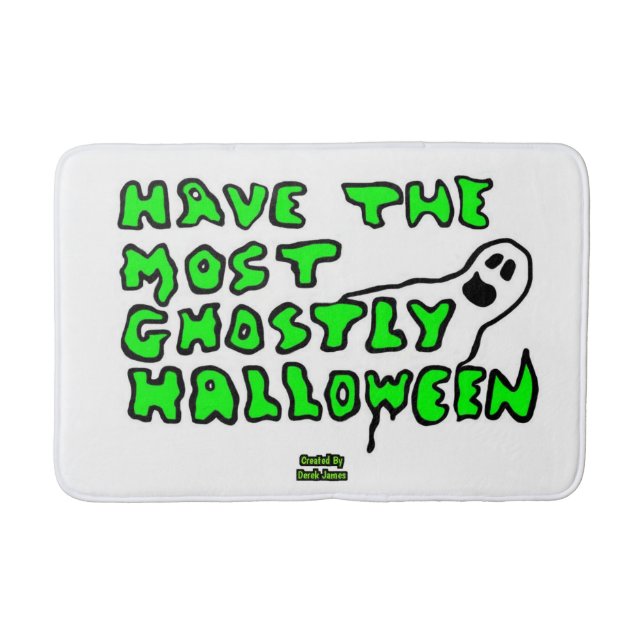 Tapete De Banheiro Halloween Medium Mat. (Frente)