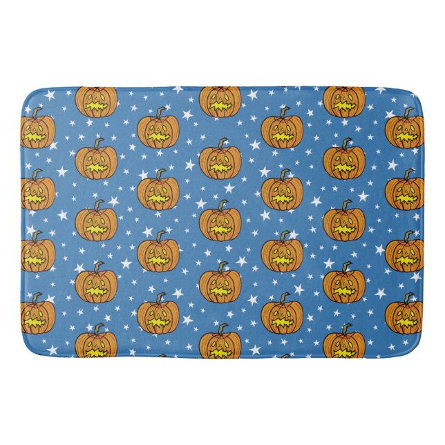Tapete De Banheiro Halloween Pumpkin (Frente)