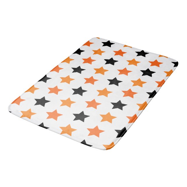 Tapete De Banheiro Halloween Stars Bath Mat (Angulado)