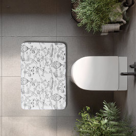 Tapete De Banheiro Hand drawn Airplanes Aviation Pilot Aviator Fun