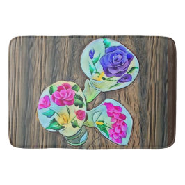 Tapete De Banheiro Happy Lilys