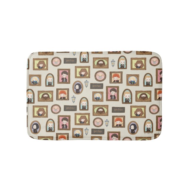 Tapete De Banheiro HARRY POTTER™ Chibi Picture Frame Patterno (frente)