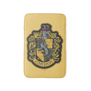 Tapete De Banheiro Harry Potter   Hufflepuff Crest Patch