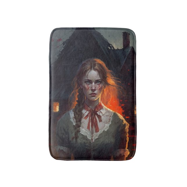 Tapete De Banheiro Haunting house (Frente Vertical)