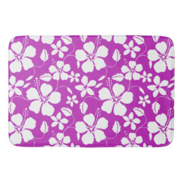 TAPETE DE BANHEIRO HAWAIIAN HULA (HIBISCUS) BERRY