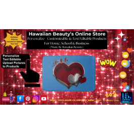 Tapete De Banheiro Heart Magic Blue Large Bath Mat