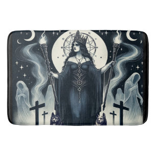 Tapete De Banheiro Hekate Deusa das Encruzilhadas Espíritos Fantasmag