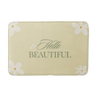 Tapete De Banheiro Hello Beautiful Bath Mat