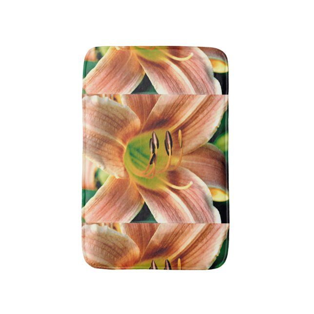 Tapete De Banheiro Hemerocallis Macro (Frente Vertical)