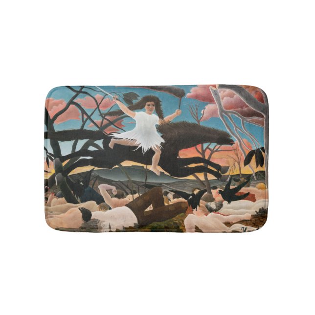 Tapete De Banheiro Henri Rousseau - A Guerra (frente)